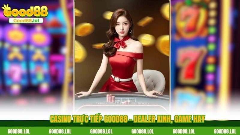 Casino trực tiếp GOOD88 – Dealer xinh, game hay